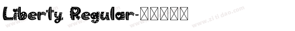 Liberty Regular字体转换
